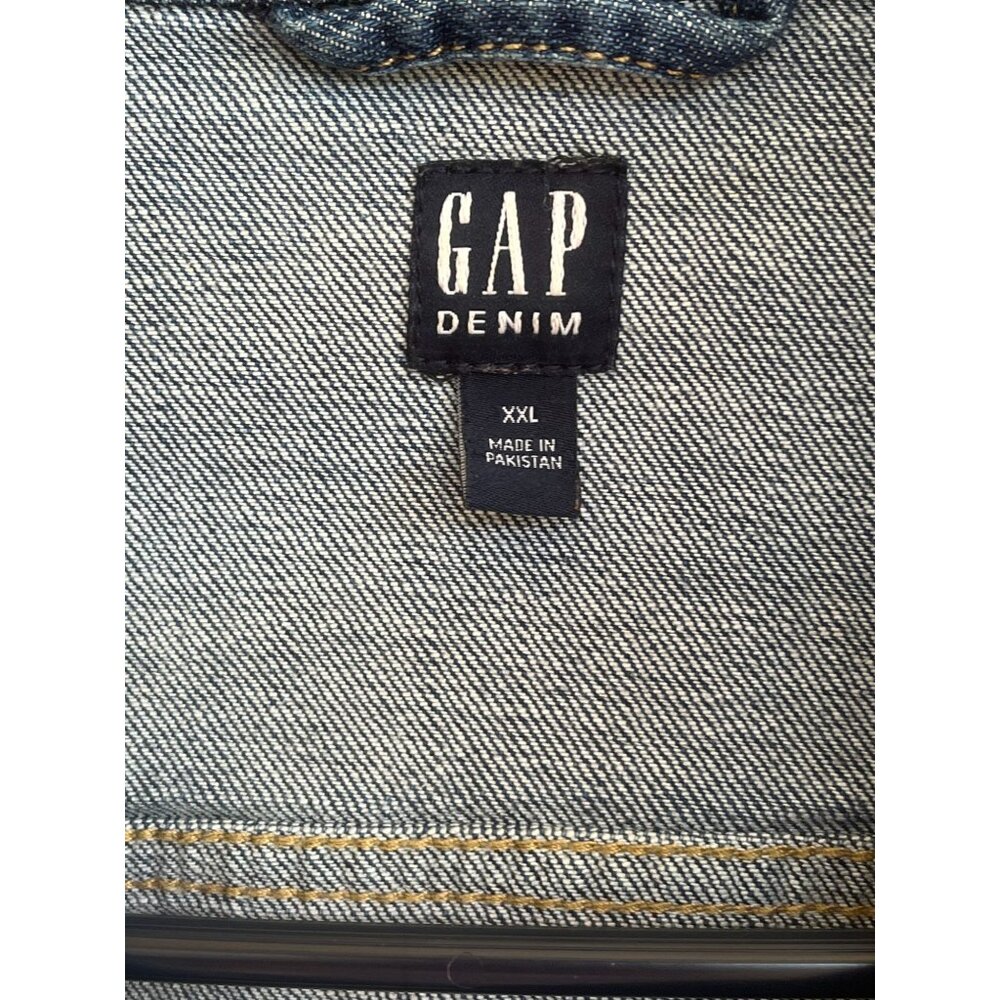 Gap Denim Jacket Girls Juniors XXL Jean 93723 - Picture 3 of 6